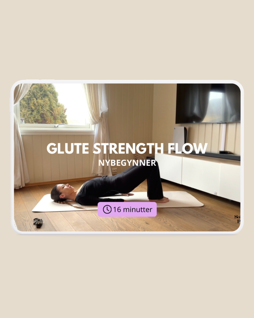 Pilatesøvelse - Glute Strength Flow